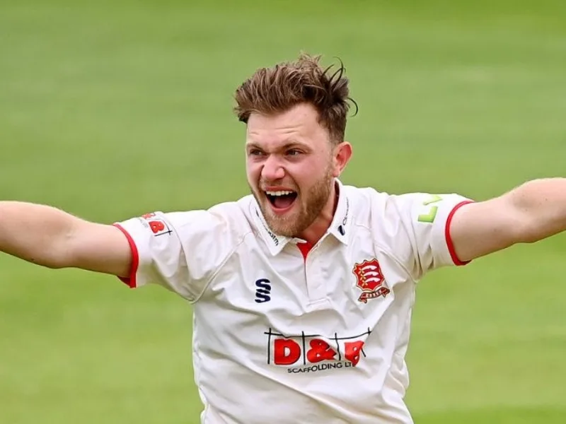 Sam Cook is making his Test Debut for England National Team Vs Zimbabwe one-off Test 2025.