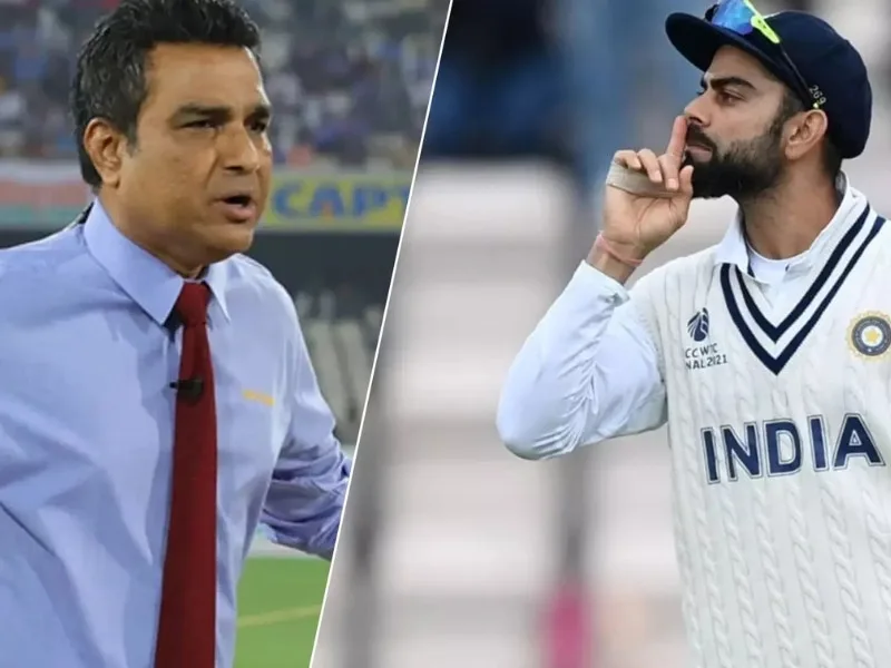 Sanjay receiving all heat from Virat fans after the Strike rate tweet