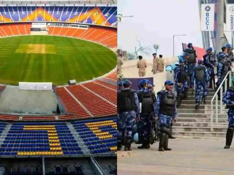 Narendra Modi Stadium in Ahmedabad under high alert due to bomb threat during IPL 2025