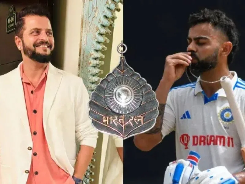 Suresh Raina urges Bharat Ratna award for his contributions to Indian cricket.