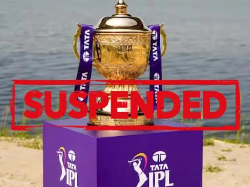 IPL 2025 suspended amid Indo-Pak war tensions