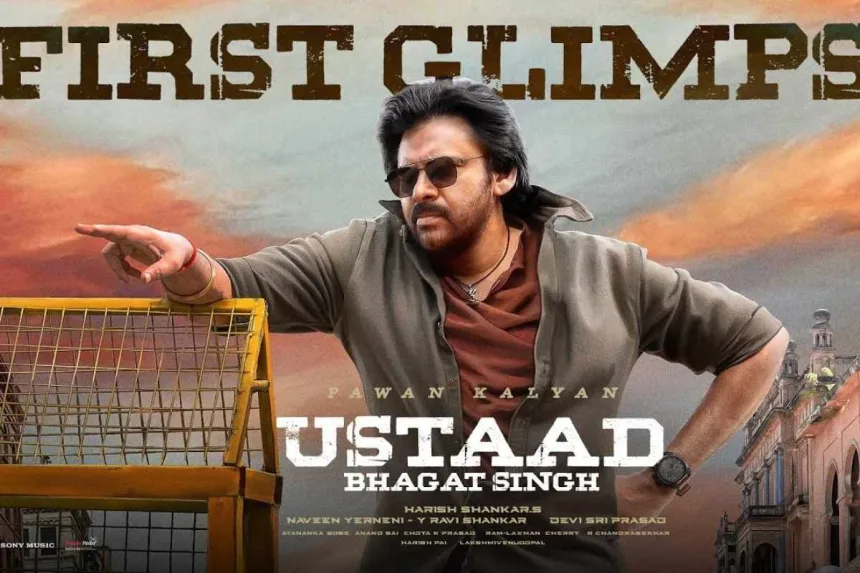 Pawan Kalyan on the sets of Ustaad Bhagat Singh resuming shoot in 2025