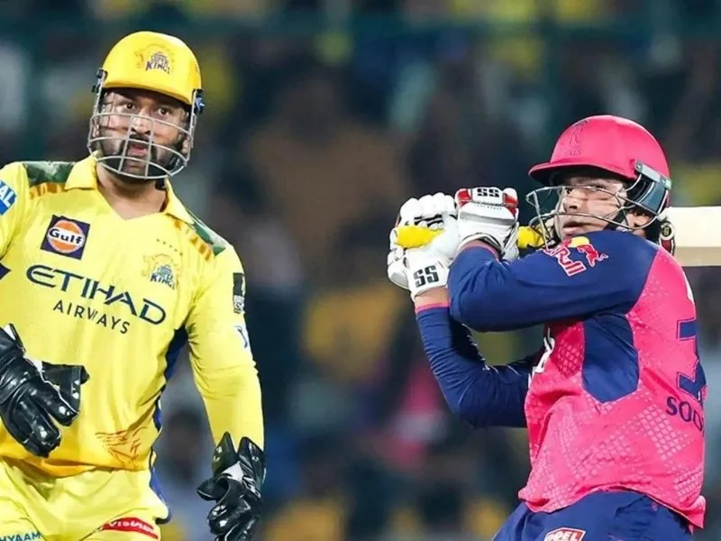 Vaibhav Suryavanshi plays a match-winning 57-run knock for Rajasthan Royals against CSK in IPL 2025.