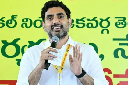 Andhra Pradesh Minister Nara Lokesh announcing AP Mega DSC 2025 deadline extension for teacher recruitment