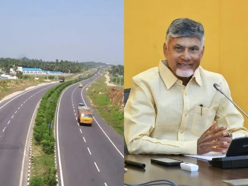 Newly developed district main road in Andhra Pradesh under NABARD RIDF in 2025