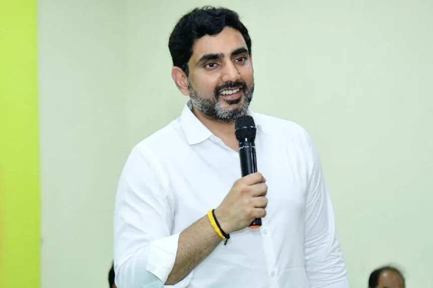 Andhra Pradesh students with lighter school bags under Nara Lokesh’s reform in 2025
