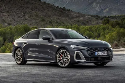 Audi A5 with stylish luxury sedan design