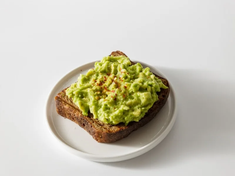Avocado toast with poached egg for a nutritious breakfast, 2025