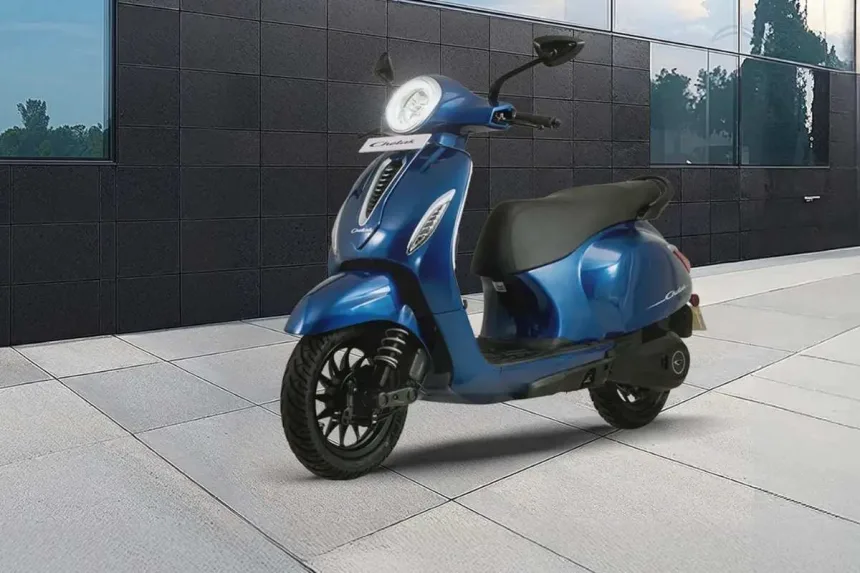Bajaj Chetak 3503 electric scooter launched in India for 2025 at ₹1.10 lakh