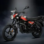 Bajaj CT 110X in Matte Wild Green parked on rural road with LED DRLs and rugged crash guard
