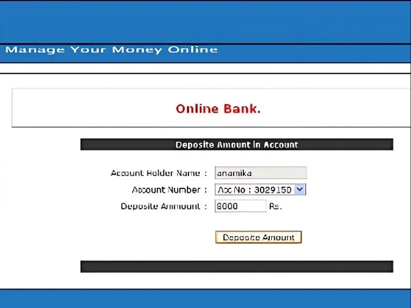 Digital banking interface for multiple accounts, 2025