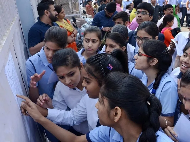 DigiLocker platform displaying CBSE Class 12 marksheet for 2025 results