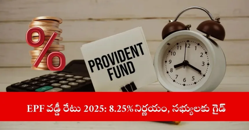 employee checking EPF interest rate on UAN portal, India 2025