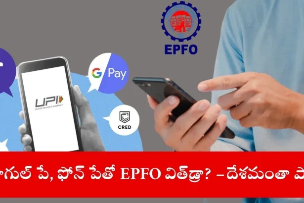 user accessing EPFO 3.0 UPI services on smartphone, India 2025