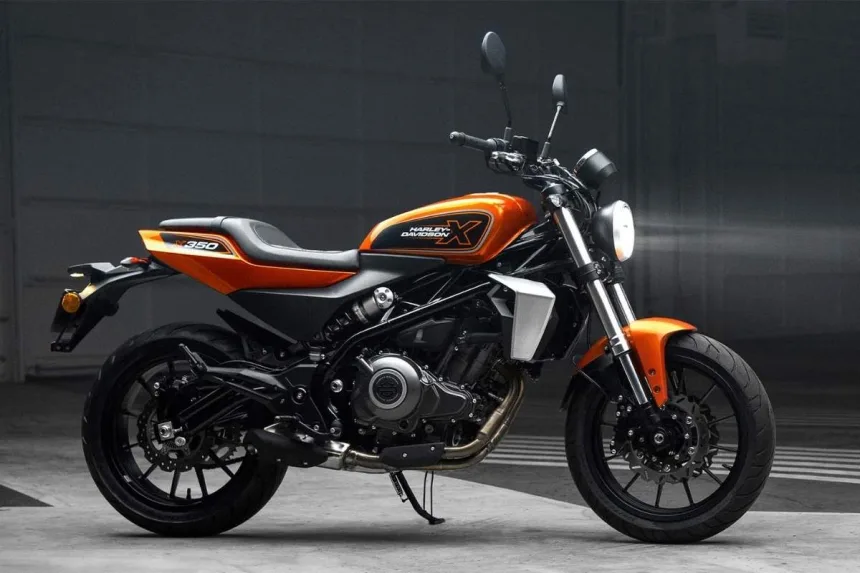 Harley-Davidson X 350 with retro-modern streetfighter design