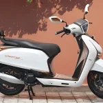 Hero Destini 125 2025 in Nexus Blue, showcasing stylish family scooter design for Telugu commuters