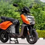 Hero Vida V1 2025 in Matt Red, showcasing stylish electric scooter design for Telugu eco-conscious commuters