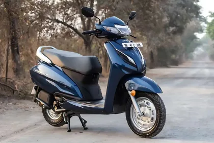 Honda Activa 6G 2025 in Pearl Precious White, showcasing stylish commuter scooter design for Telugu urban riders