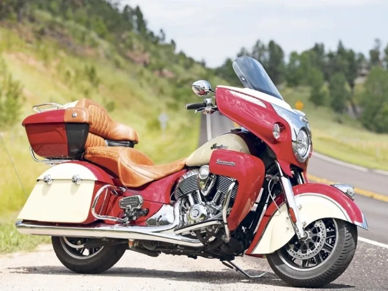 Indian Roadmaster Classic touchscreen ride command system