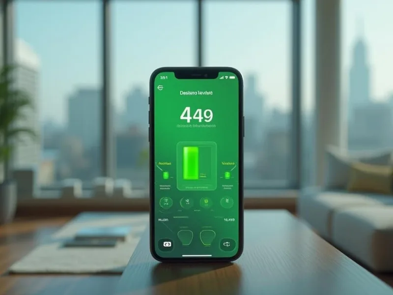 iOS 19 AI battery management feature on iPhone 17 Air in 2025