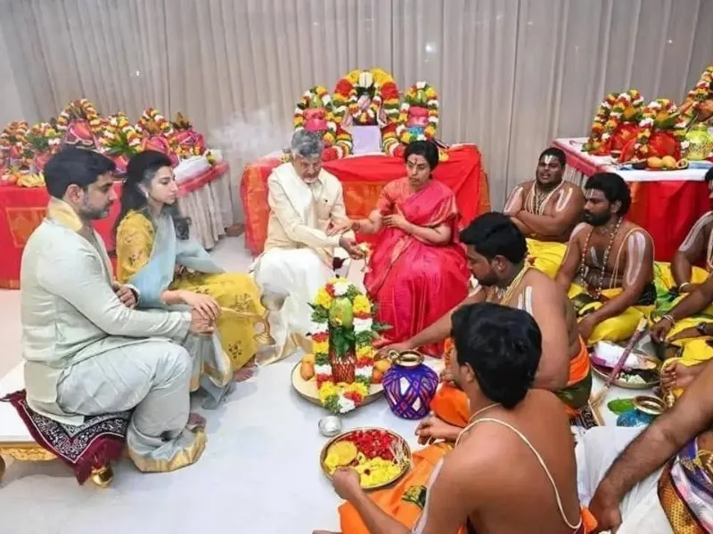 New residence of CM Chandrababu Naidu in Shivapuram, Kuppam, 2025