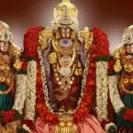 Lord Venkateswara idol at Tirumala temple, symbolizing his incarnation in 2025