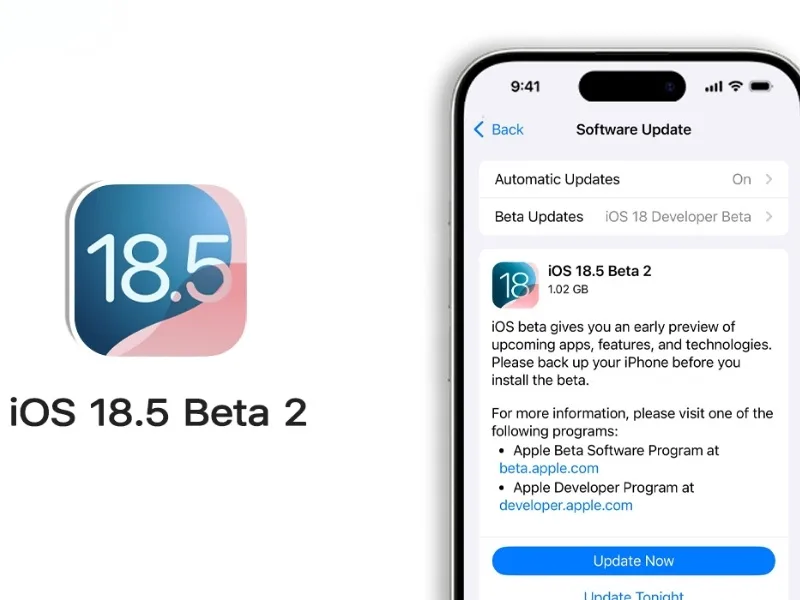 iOS 18.5 Mail app with refined inbox categories and contact photos