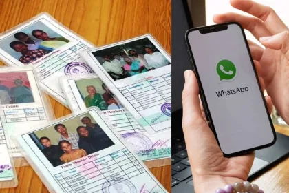 Mana Mitra WhatsApp chatbot interface for Andhra Pradesh ration card services in 2025