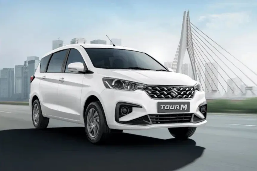 Maruti Ertiga Tour with spacious 7-seater MPV design