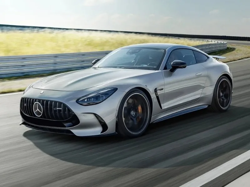 Mercedes-Benz AMG GT Coupe MBUX touchscreen and Nappa leather seats