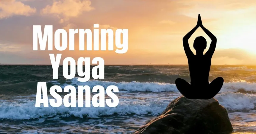 practicing morning yoga poses in India, 2025