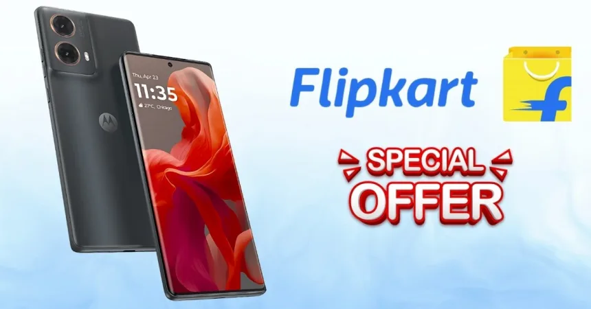 browsing Moto G85 5G deal on Flipkart in India, 2025