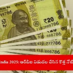 New Rs 20 note with Ellora Caves design in India, 2025