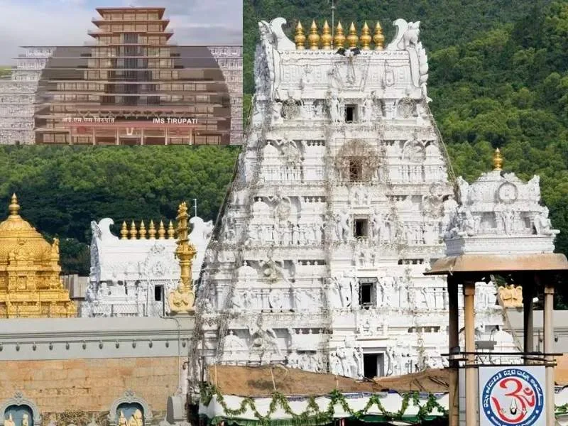 NHAI officials inspecting Tirupati Intra Modal Bus Terminal site in Andhra Pradesh in 2025