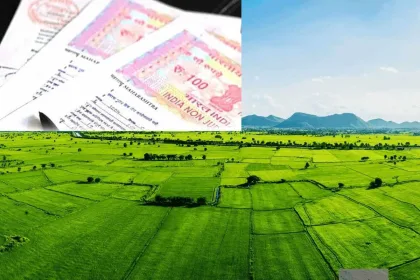 Aerial view of NTR Smart Township plots in Andhra Pradesh with registration fee concession in 2025