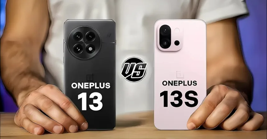 OnePlus 13s and OnePlus 13 side by side for comparison in India, 2025