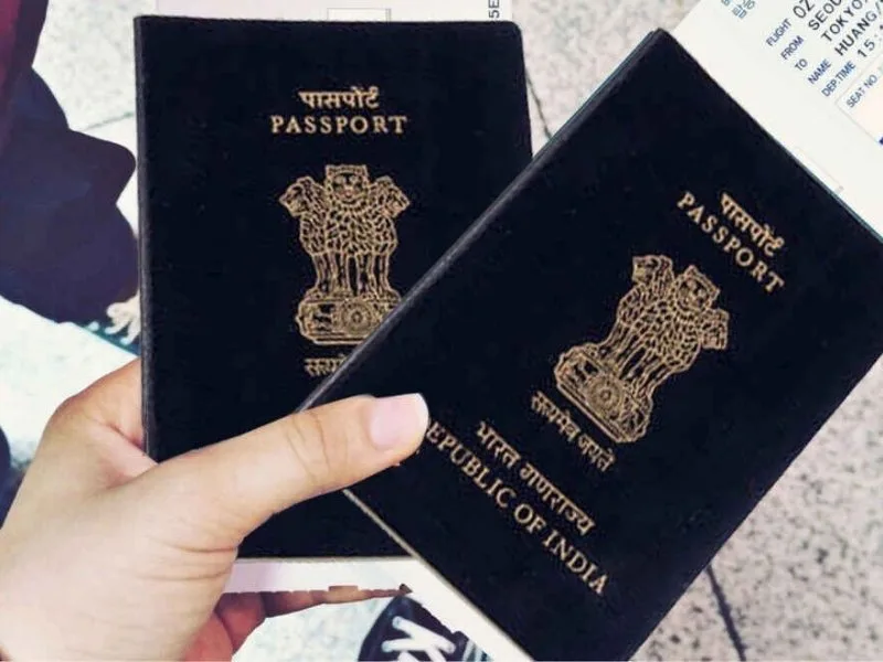 Passport Seva Kendra counter for e-Passport biometric verification in India 2025