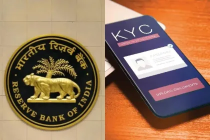 RBI logo with KYC update interface for simplified process in 2025