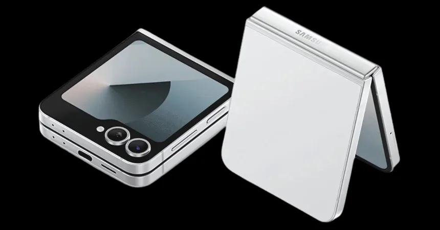 Samsung Galaxy Z Flip 6 foldable smartphone on Amazon, 2025