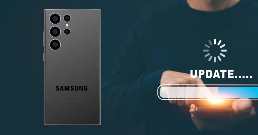 user troubleshooting Samsung update issues on smartphone in India, 2025
