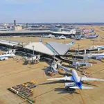 Construction site for Mulapeta airport in Srikakulam, Andhra Pradesh, planned for 2025
