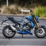 Suzuki GSX-S750 with bold streetfighter design