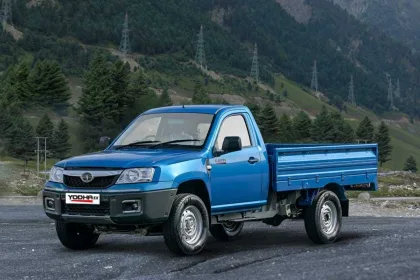 Tata Yodha Pickup with rugged commercial truck design