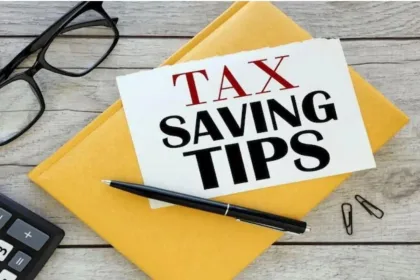 Illustration of top 5 tax-saving schemes for 2025, including PPF and NSC