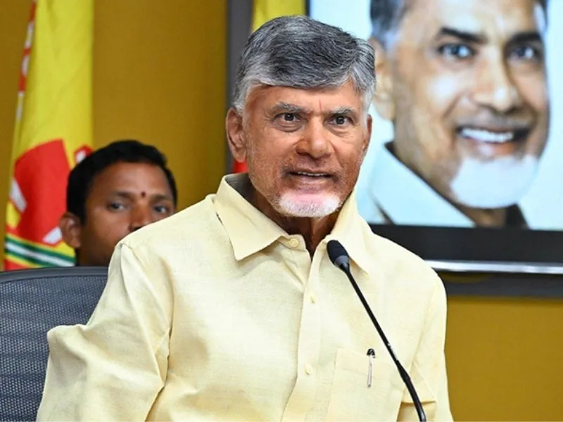 Crowds at TDP Mahanadu 2025 in Kadapa with CM Chandrababu Naidu