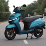 TVS Jupiter 110 2025 in Matt Blue, showcasing stylish commuter scooter design for Telugu urban riders