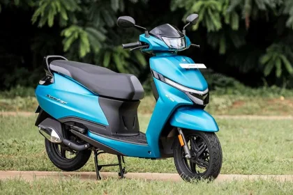 TVS Jupiter stylish scooter with LED headlights
