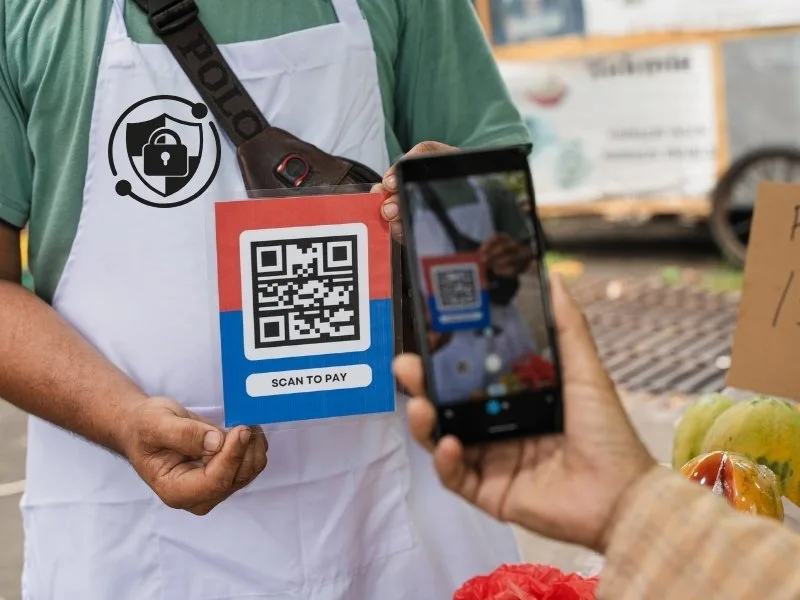 AI-based fraud detection interface on GPay and PhonePe apps, India 2025