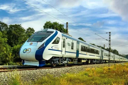 Vande Bharat sleeper train on tracks in Telugu states for 2025 services