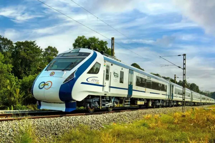 Vande Bharat sleeper train on tracks in Telugu states for 2025 services